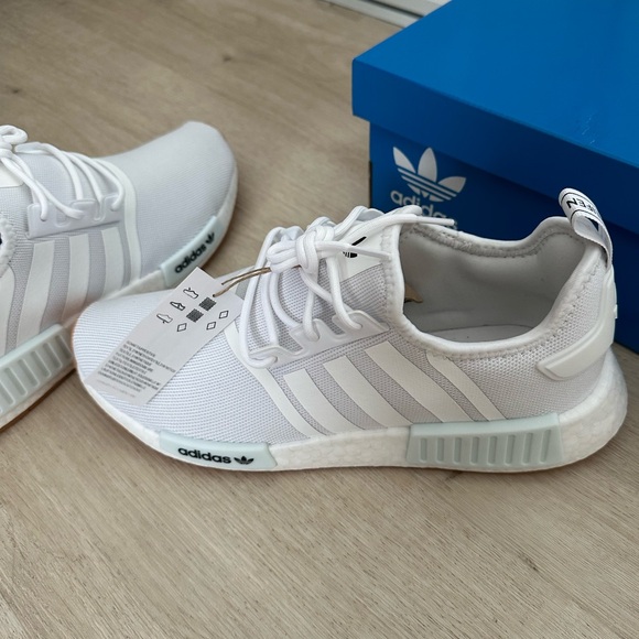 adidas nmd r1 prime blue cloud white gum shoes mens New 12 GZ9260 - Picture 8 of 11
